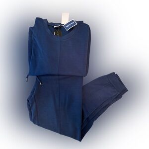 Cable and Gauge Navy Jogger Set | Large